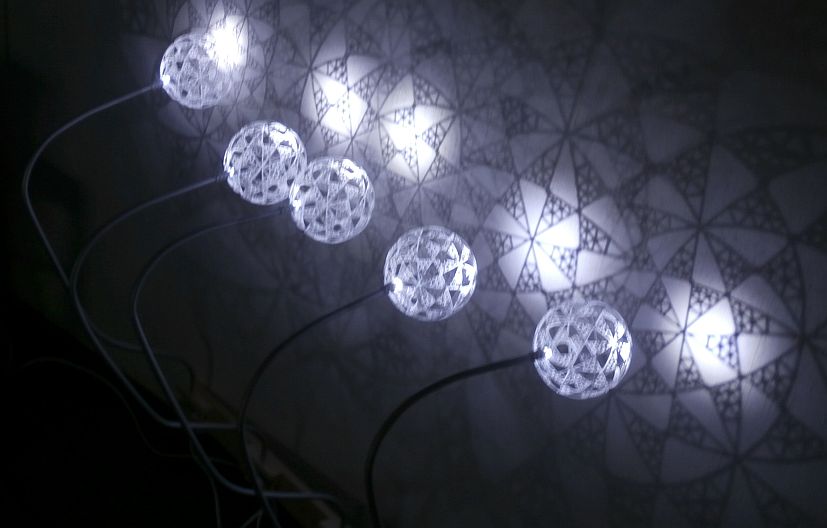 3D printed lamps