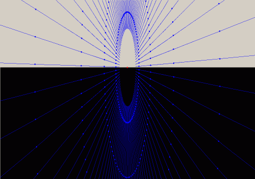Continous iteration of fractal