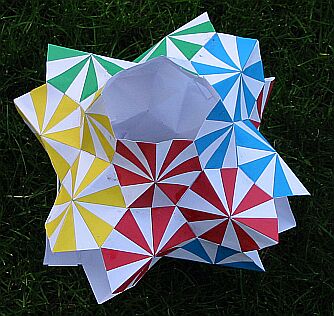 Klein's Quartic tiled with heptagons