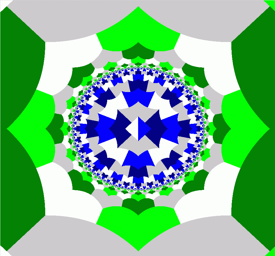 Julia set generating a tiling