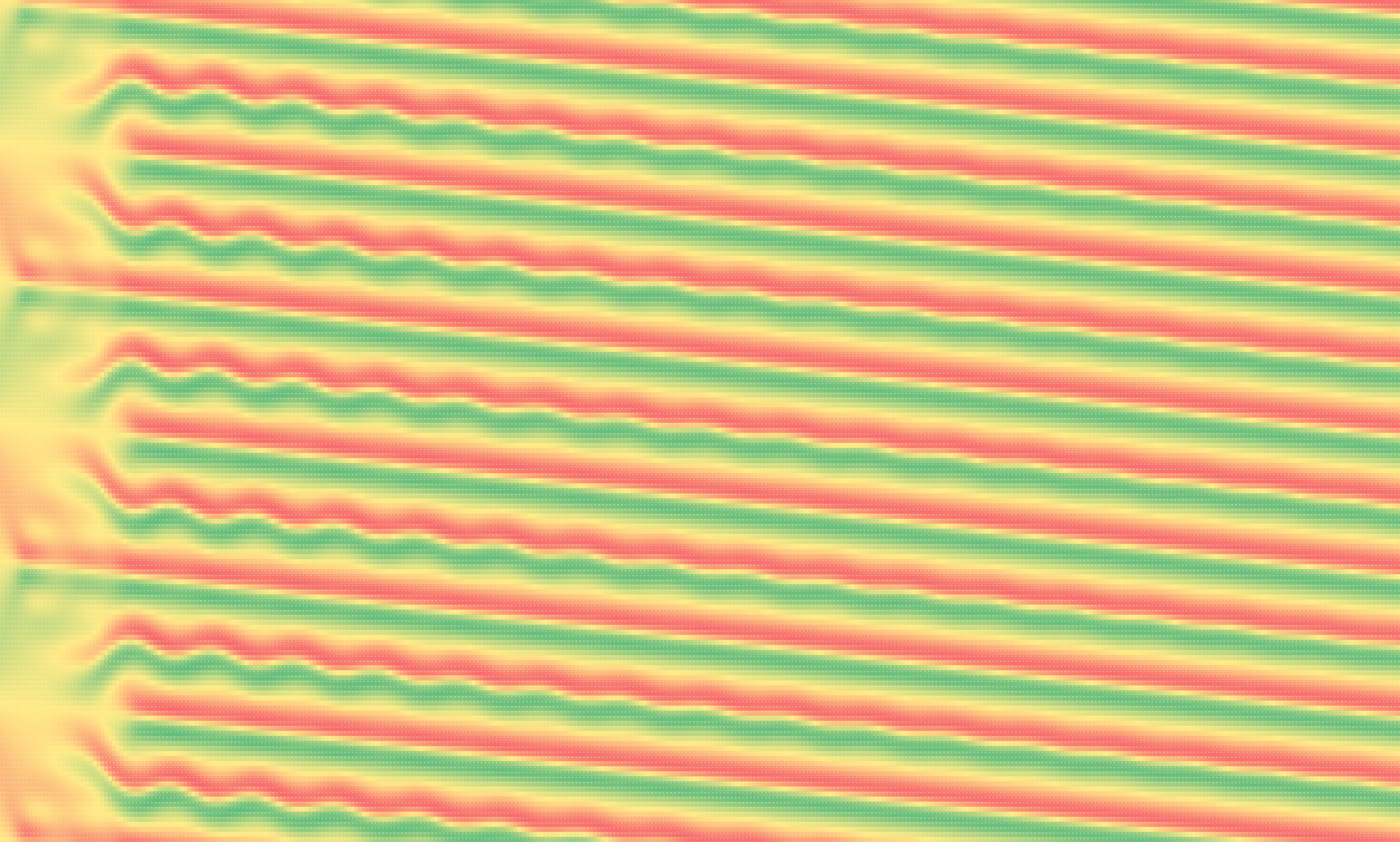 Regular stripes of Kuramoto
