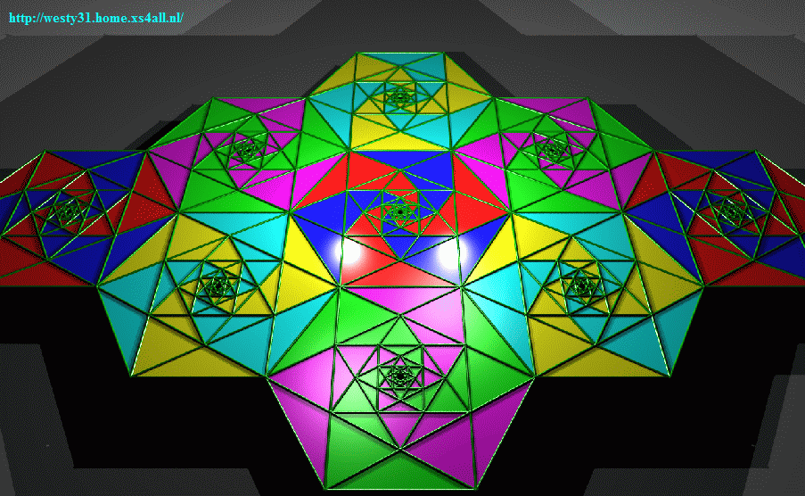 Spidron folding animation